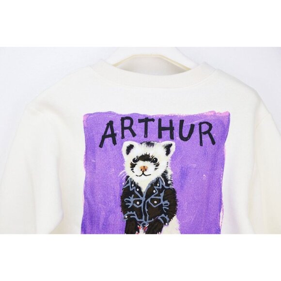 NWT Gucci Kids Printed Sweatshirt In Cream Size 4 - Picture 8 of 11